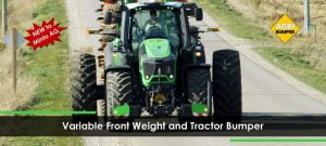 New to Minto Ag: Variable Front Weight and Tractor Bumper