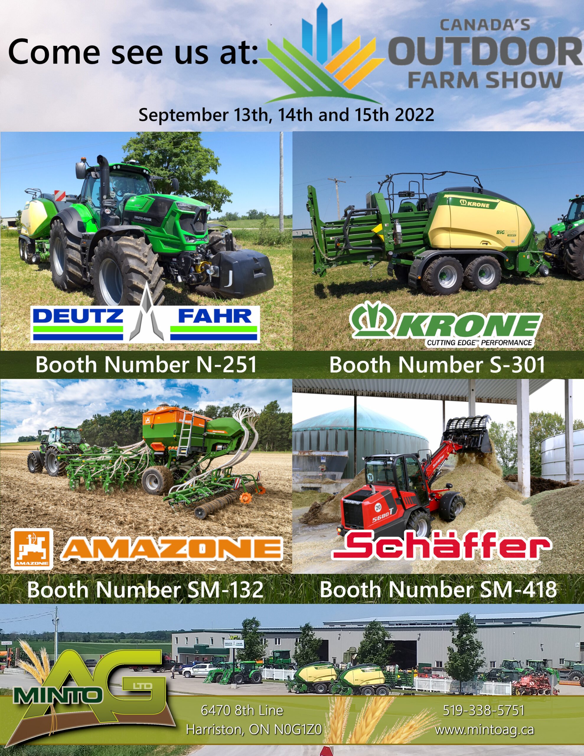 Minto Ag Canada's Outdoor Farm Show