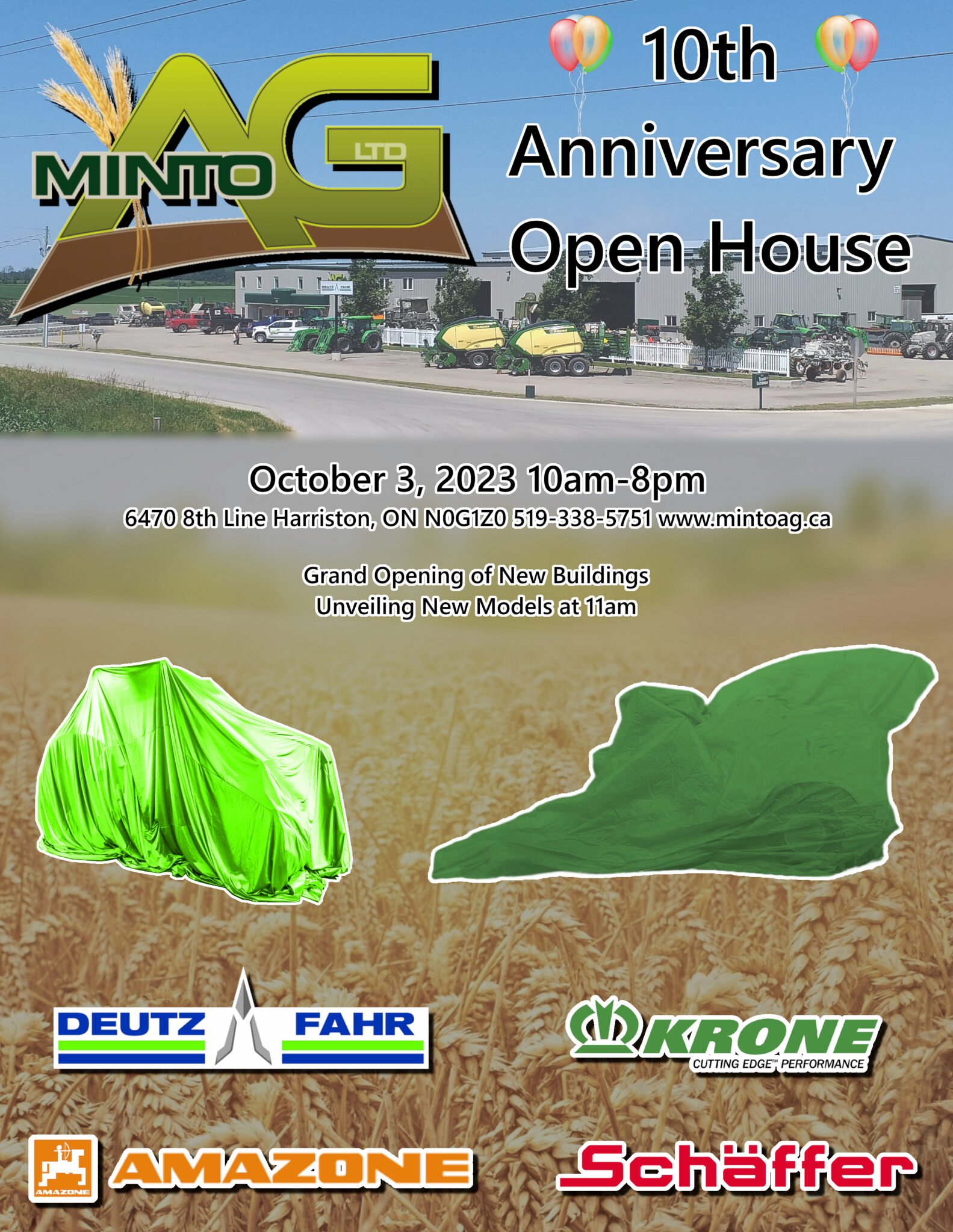 Minto Ag 10th Anniversary Open House